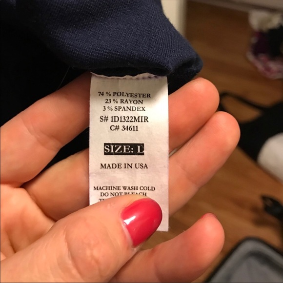 Casual couture Navy Romper - Picture 7 of 8